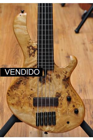 Maruszczyk Frog Omega 5p Maple Burl Fretless Maruszczyk Frog Omega 5p Maple Burl Fretless
